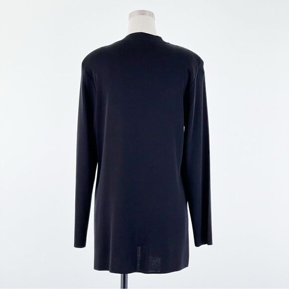 Exclusively Misook Open Front Knit Cardigan Size L - Picture 5 of 9